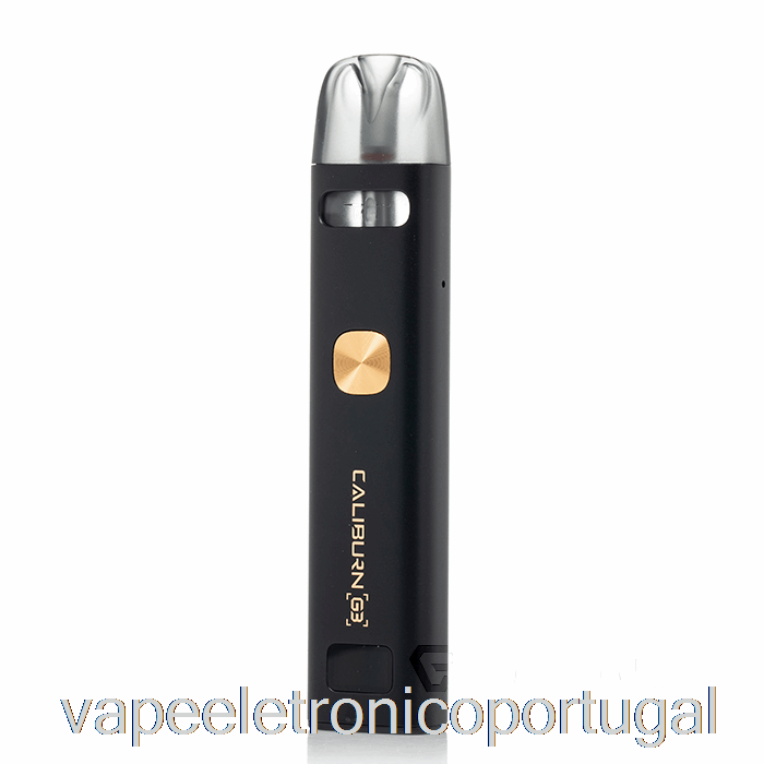 Vape Eletrônico Uwell Caliburn G3 25w Pod Sistema Meia-noite Ouro